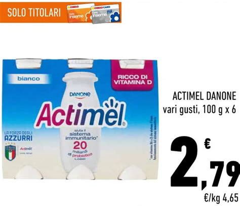 where is actimel on offer.